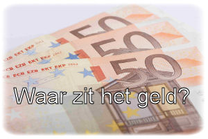 Waar zit het geld?